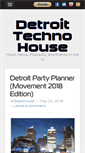 Mobile Screenshot of detroittechnohouse.com